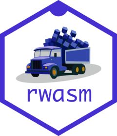 rwasm package hex logo